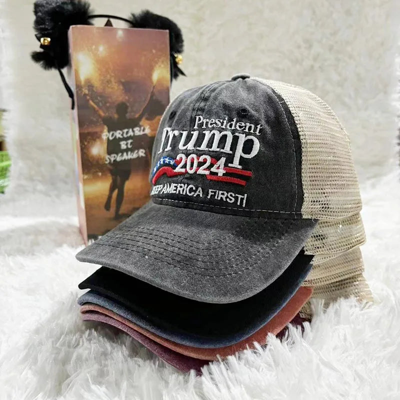 "President Trump 2024" Baseball Cap